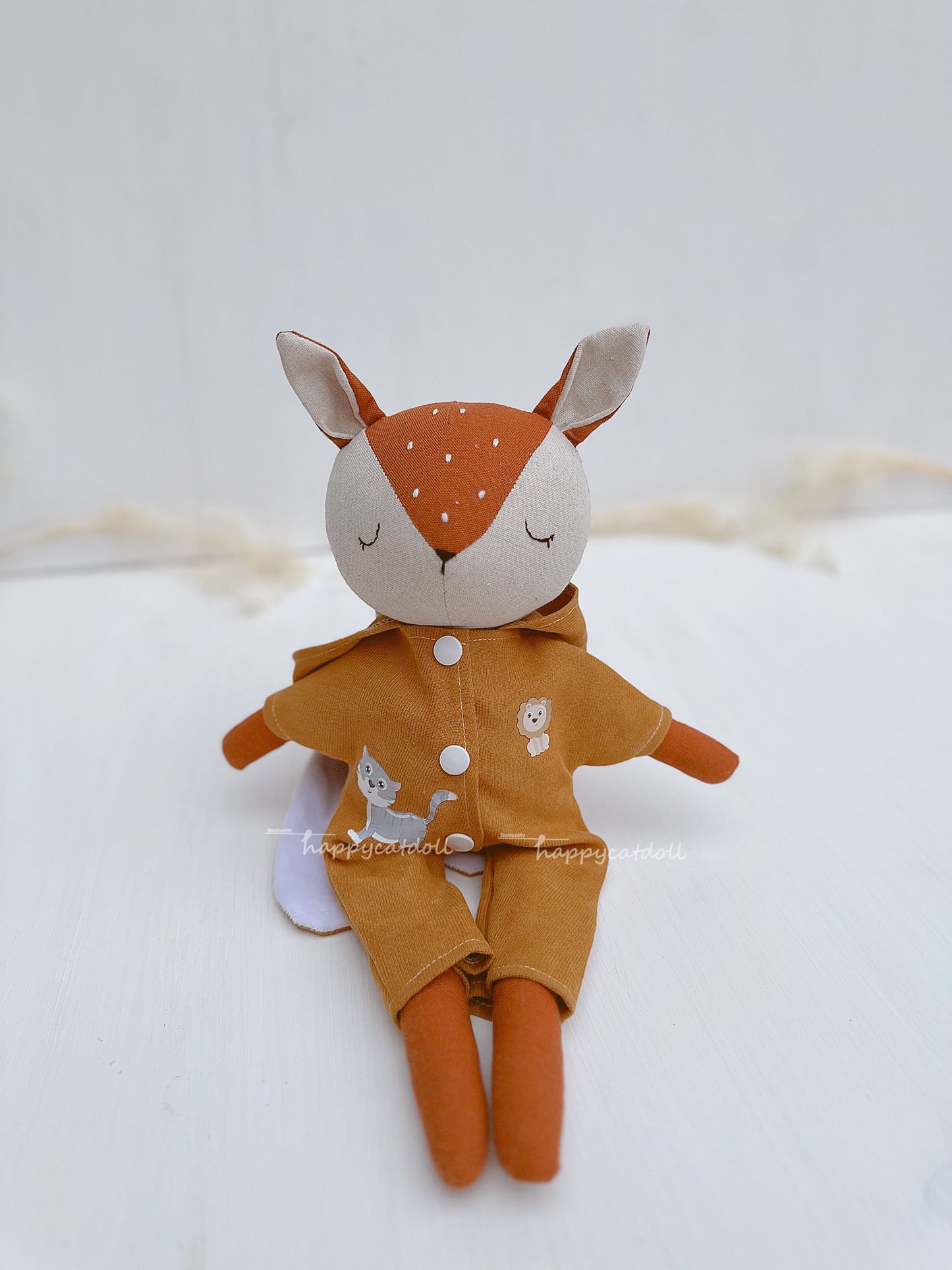 Handmade deer doll